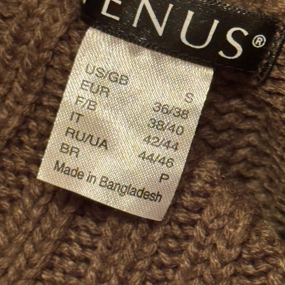 VENUS Olive Cowl Neck Sweater Dress - Picture 3 of 3